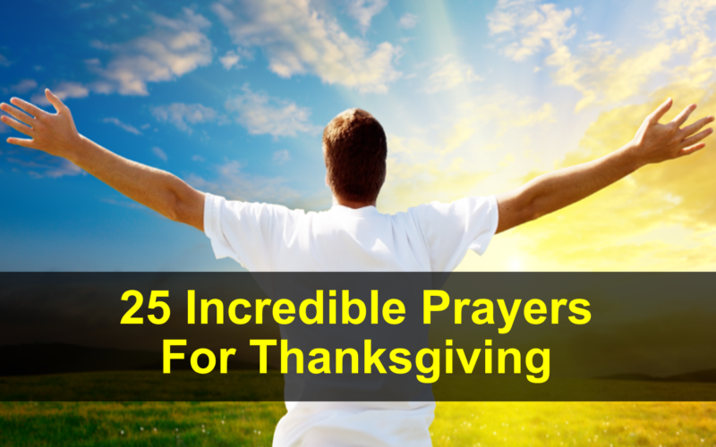 Prayer Of Thanksgiving