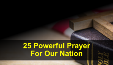 Prayer For Our Nation