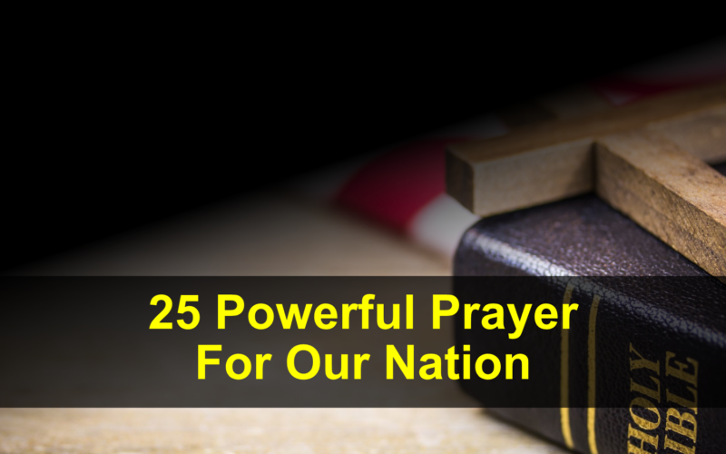 Prayer For Our Nation