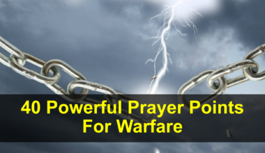 40 Powerful Prayer Points For Warfare