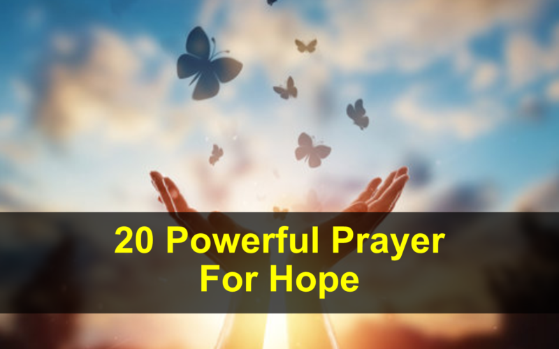 Prayer For Hope