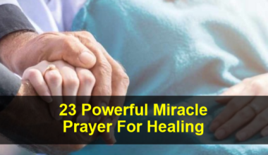 Miracle Prayer For Healing