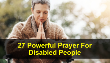 Prayer For Disabled People