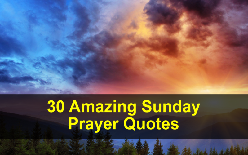 Sunday Prayer Quotes