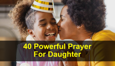 Prayer For Daughter