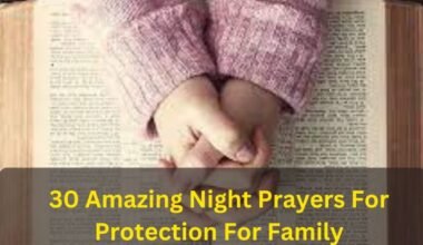 Night Prayers For Protection For Family