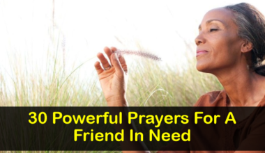 Prayers For A Friend In Need