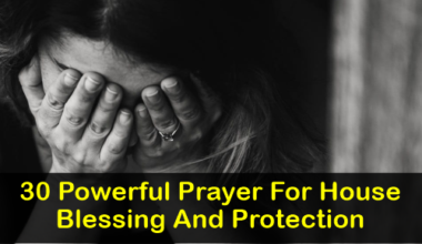 Prayer For House Blessing And Protection